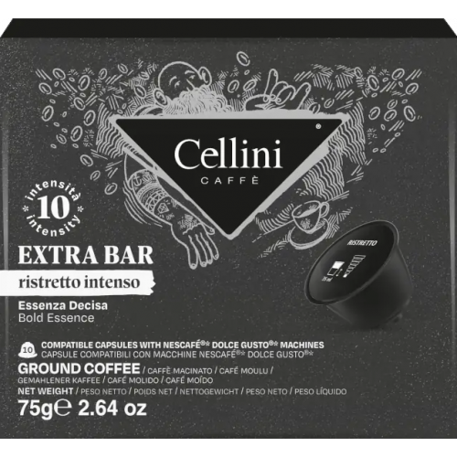 Dolce Gusto Cellini Espresso Extra Bar 90cps